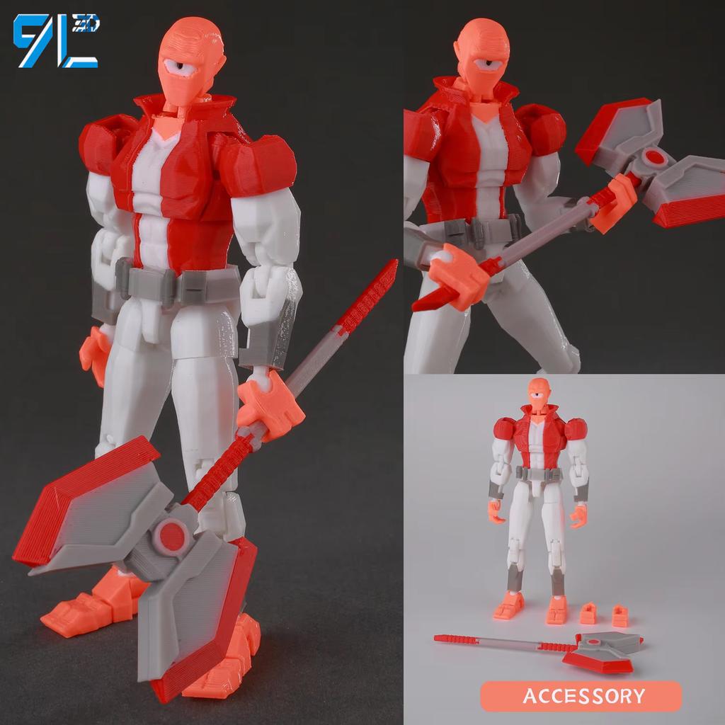 9L3D Печатная Многосуставная Фигурка Действия BATTLE BEAST Непобедимый DUMMY13 LUCKY13 Titan13 Американские Комиксы Модель Фигурки Действия Игрушка