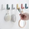 Multi-purpose Wall Organizer Hook Behind-door Key Cloth Hanger Hook Bathroom Robe Towel Holder Rack Kitchen Hardware Shelf Hook
