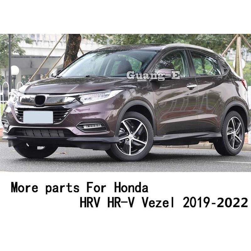 Car Parts Body Front Head Fog Light Lamp Detector Frame Stick ABS Chrome Cover Trim For Honda HRV HR-V Vezel 2019 2020 2021 2022