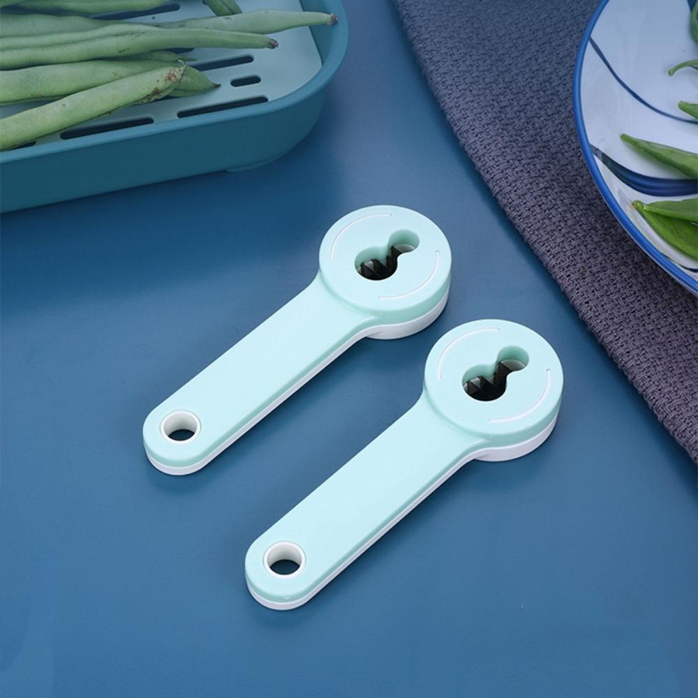Stainless Steel Green Remover French Bean Cutter Green Bean Slicer Stringer Long Bean Shredder