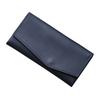 [statusy] Il Modo (Il Mode) Made In Japan Thin and Small Genuine Leather Long Wallet for Men and Women (Navy, Right-Handed)