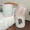 Space-Saving Toys Storage Basket Cartoon Clutter Baskets Korean Style Laundry Hamper  Kids Room