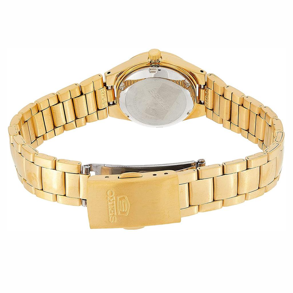 [SEIKO 5]Женские часы SEIKO 5 с календарем и датой, SYMC18K1, золото [Часы]