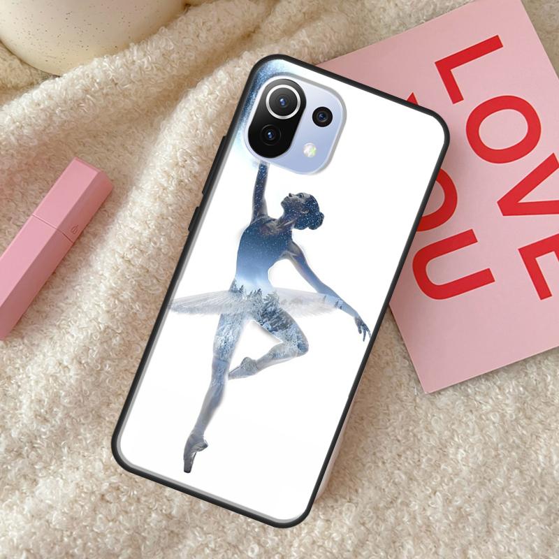 Gymnastics Oil Painting For POCO F3 F1 M3 M4 X3 Pro GT X4 Pro Phone Case For Xiaomi Mi 11 Lite 12 11T Pro Cover