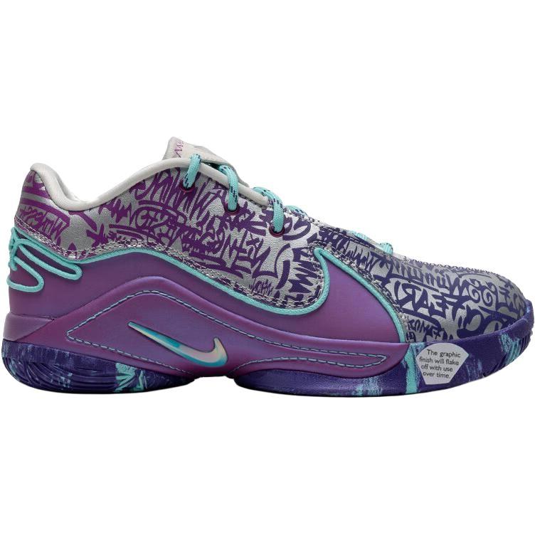 Nike Детские кроссовки LeBron 22 GS Frozen Grapes, фиолетовые, жемчужно-розовые, ярко-фиолетовые IF8254-001