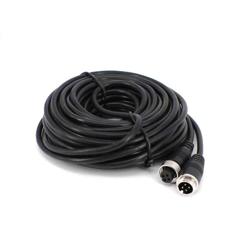 Universal Trailer Reversing Image Aviation Line Double Shield Extension Line Vehicle-mounted Monitoring Connection Line Cold-res