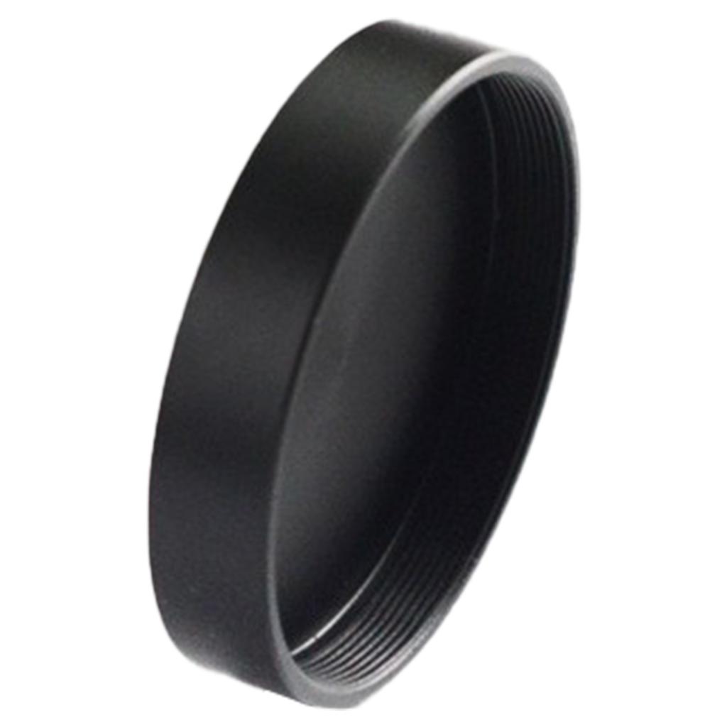 Пылезащитный колпачок для объектива телескопа M42/M48/M54x0.75mm, черный алюминиевый защитный чехол, крышка окуляра астрономического телескопа