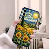 Чехол для телефона 'Звездная ночь' с подсолнухами от Ван Гога для Samsung S26 S25 Edge S24 S23 S22 S21 Ultra Plus Fe A55 56 15 4G 5G Galaxy Силиконовая крышка