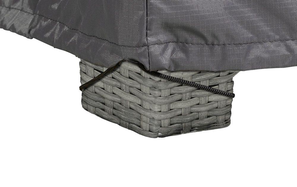 Cover for sofa or lounger 7931 100x170x70 Aerocover Gray Homms