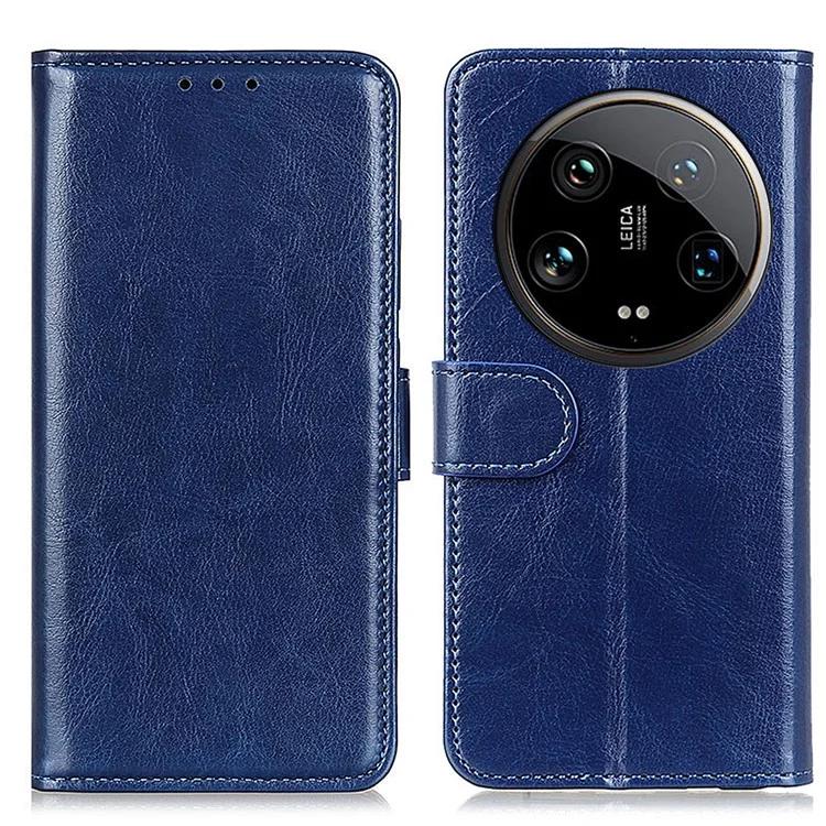 For Xiaomi 14 Ultra Case PU Leather Magnetic Buckle Protective Phone Cover