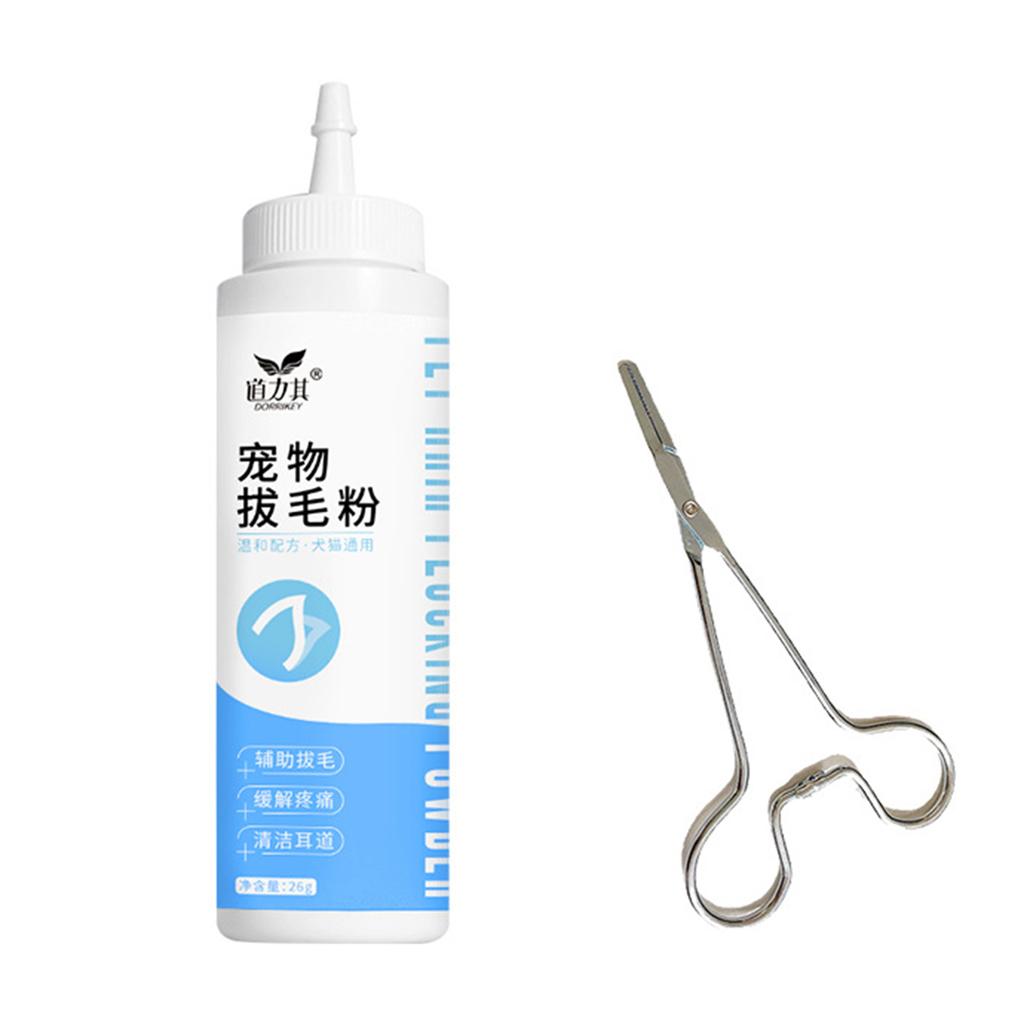 26g Pet Ear Hair Removal Powder Maintain Good Ear Hygienes for Your Pet with This Casual Powder for Removing Ear Hair