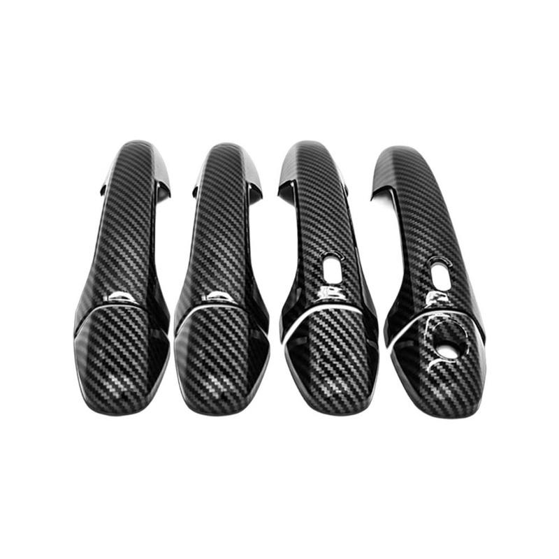 Car Decoration Door Handle Cover For Toyota HILUX FORTUNER YARIS ATIV SEDAN RAV4 INNOVA 2014-2025 Car Styling Upgrade