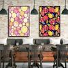 Lemon Market Print Poster Хорошее качество Prints And Posters Vintage Room Home Bar Cafe Decor Aesthetic Art Canvas Paintings