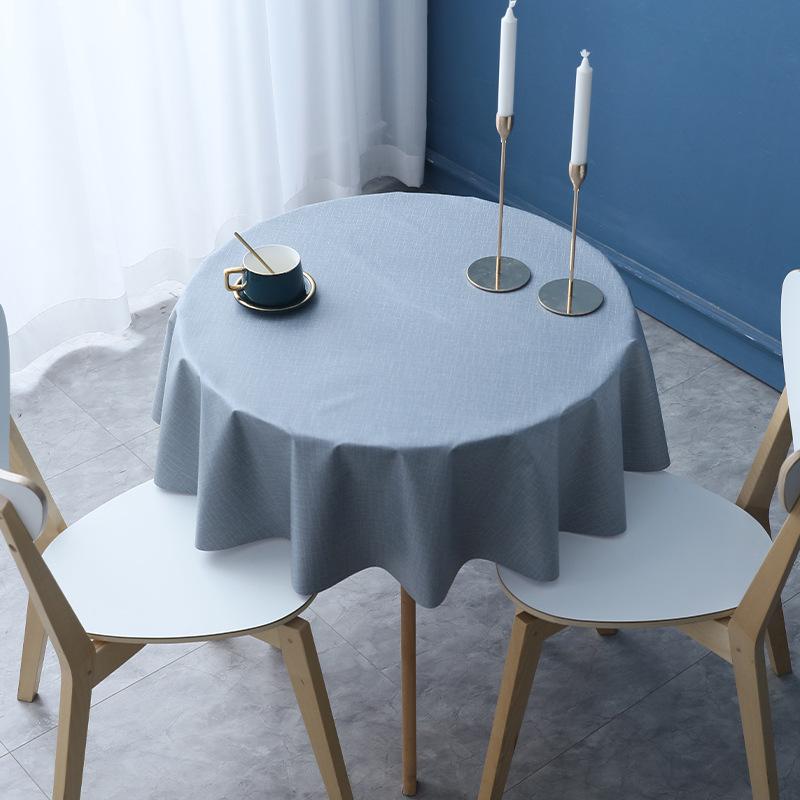 Pvc Dining Table Cloth Household Rectangular Coffee Table Tablecloth Simple Table Mat
