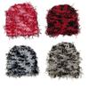Knitted Beanie Hat with Fuzzy Pom Multifunction Warm Cover Household for Children Girls Boys Keeping Warm Accessory