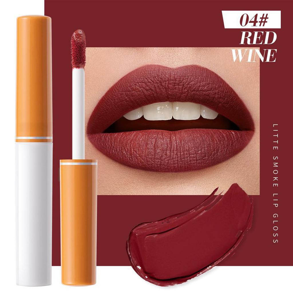 Velvet Lip Gloss Lip Gloss Set Of 5 Long Lasting Velvet Moisturizing Lipstick In Box Elegant Lipstick Set 2.5ML