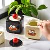 With Lid Ceramics Ashtray Anti-Scalding Desktop Ashtrays Storage Box Ash Tray  Home Decoration