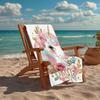 Custom Name Ultra-Soft Beach Towel with Unicorn Theme,Ideal for Pool - Camping, Diving - Perfect Travel Essential, Vibrant Beach Towel.