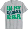 Retro Vintage In My Eagles Era Groovy Football Fans Unisex T-Shirt