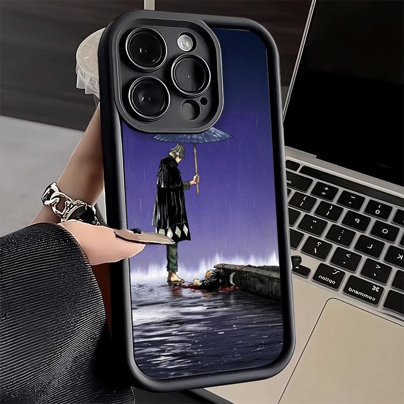 Чехол для телефона iPhone 17 Air 16E 15 16 Pro Max Bleach Kisuke Urahara Чехол 14 Plus 13 12 Mini Мягкий силиконовый Fundas