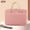 Morandi Lightweight & Fashionable Single-Shoulder Waterproof Laptop Bag, Plush Tote Briefcase for 13/16 Inch Computers