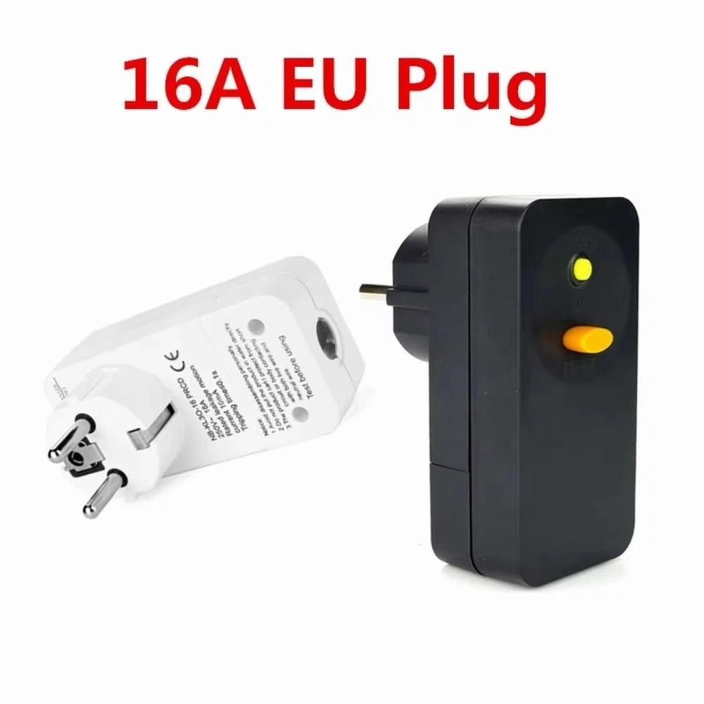 10mA Circuit Breaker Plug EU Plug Leakage Protection Plug Personal Protection