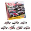Hot Wheels Mattel 80th Anniversary 7-Pack Vehicle Toys, 7 Mini Cars, Metal, Ages 3 and Up, JHF01