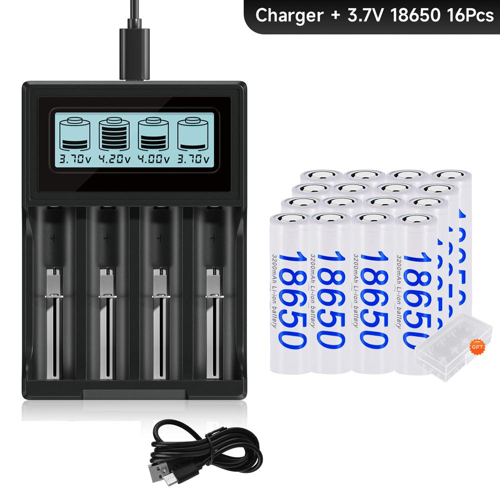 3.7V 18650 Li-ion аккумулятор 3200mAh 18650 литиевый аккумулятор для налобного фонарика Power Bank и т.д.