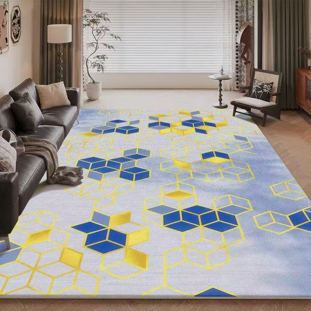 Ковер для гостиной, дивана, журнального столика, декоративный ковер, грязеотталкивающий и простой в уходе, ковер для большой площади