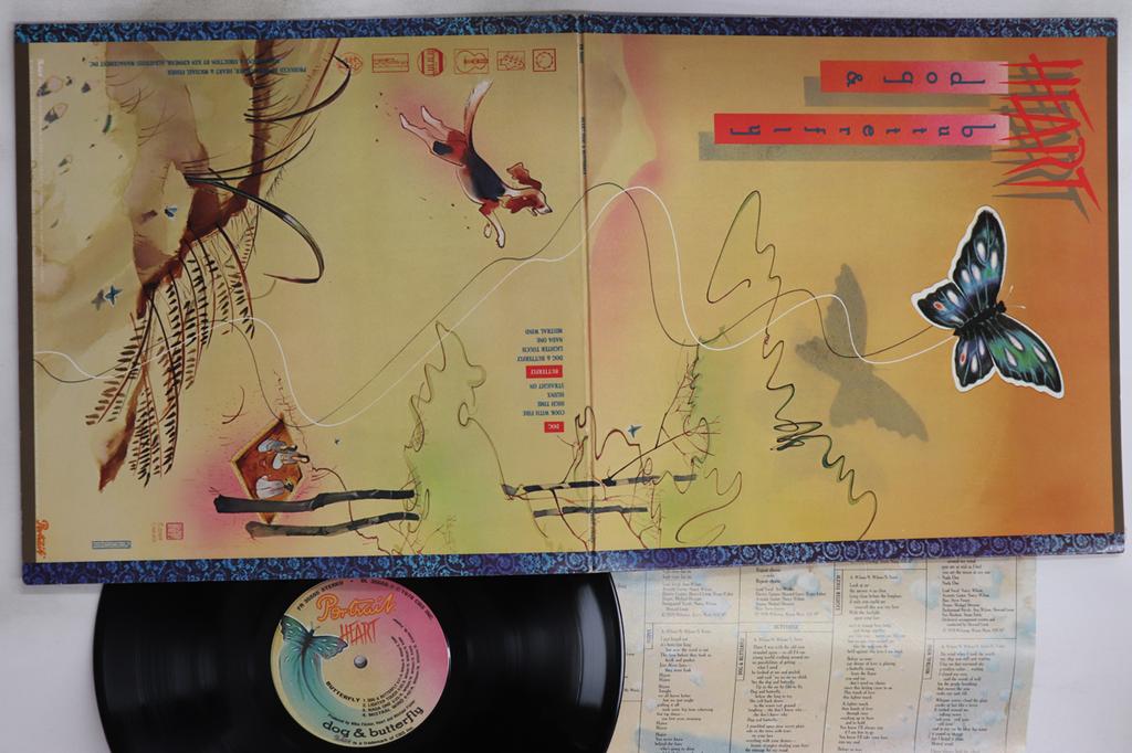 LP Пластинка HEART - Dog & Butterfly FR35555 CBS 1978 US Рок Б/У