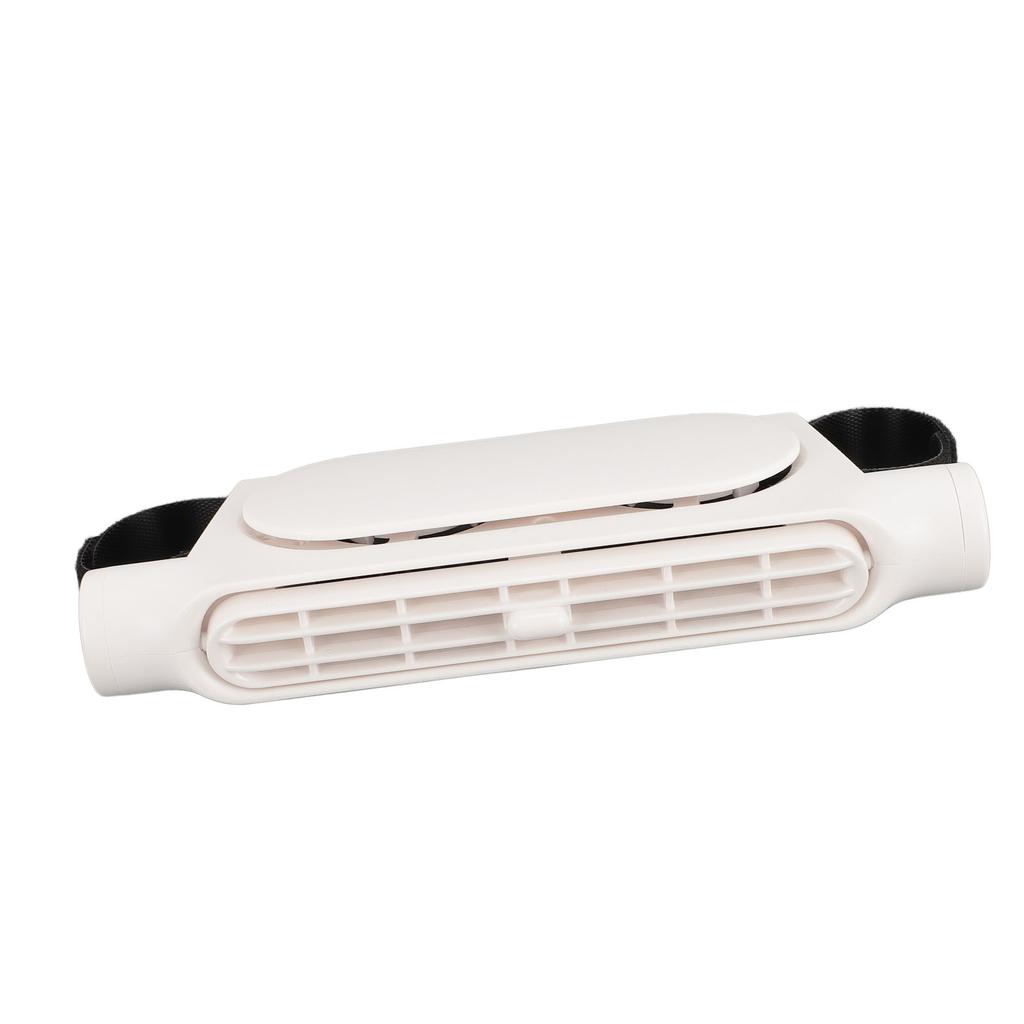 Car Seat Fan USB Powered 3 Wind Speed Silent Bladeless Portable Car Front Seat Backseat Fans for