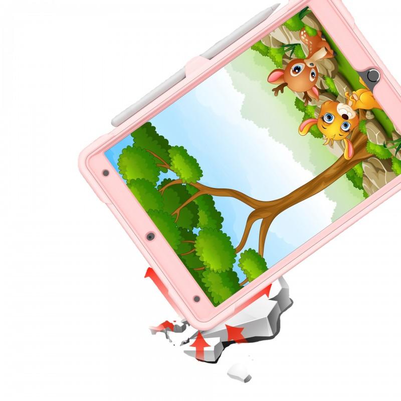 IPad Pro 11 Case With Kickstand Rotation Support Shockproof Full Cover 10.2 10.9 Mini 6 5 Adjustable Wrist Strap