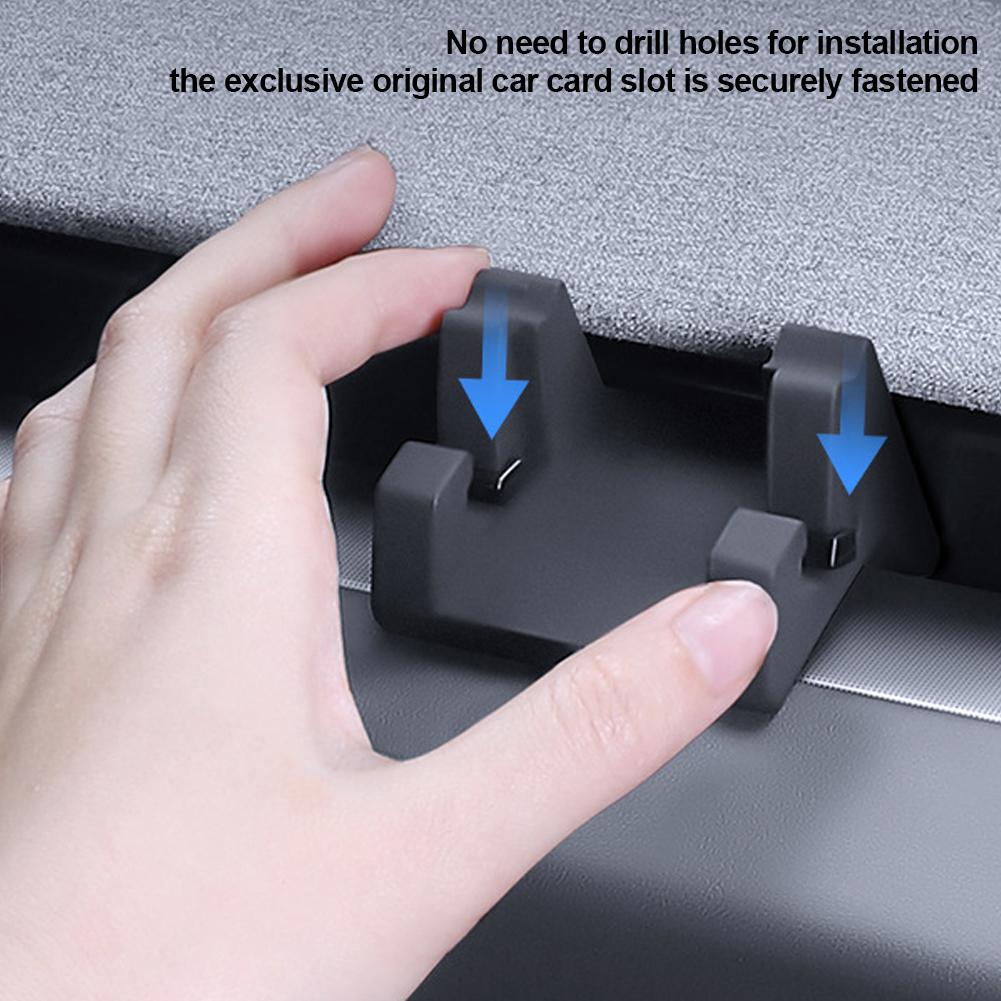 Car Dashboard Phone Holder Air Vent Clip Mobile Cell Phone Stand In Car Liquid Silicone Air Outle For Tesla Model 3 Y Highland Juniper