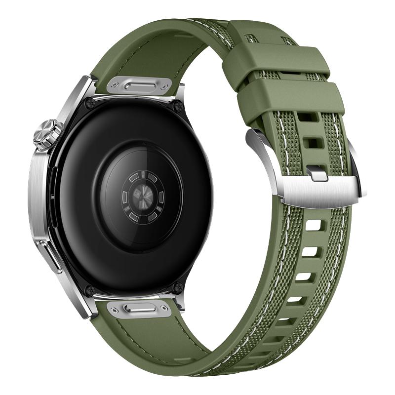 Ремешок 22 мм, подходит для Huawei Watch Ultimate 2, мягкий и прочный силиконовый нейлоновый сменный браслет для GT6 Pro GT5 46 мм