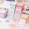 Вытягивающиеся стикеры Post-it, градиентные цвета, полностью клейкие стикеры, бумажные рулоны, стильный внешний вид для студентов, простые и отрывные