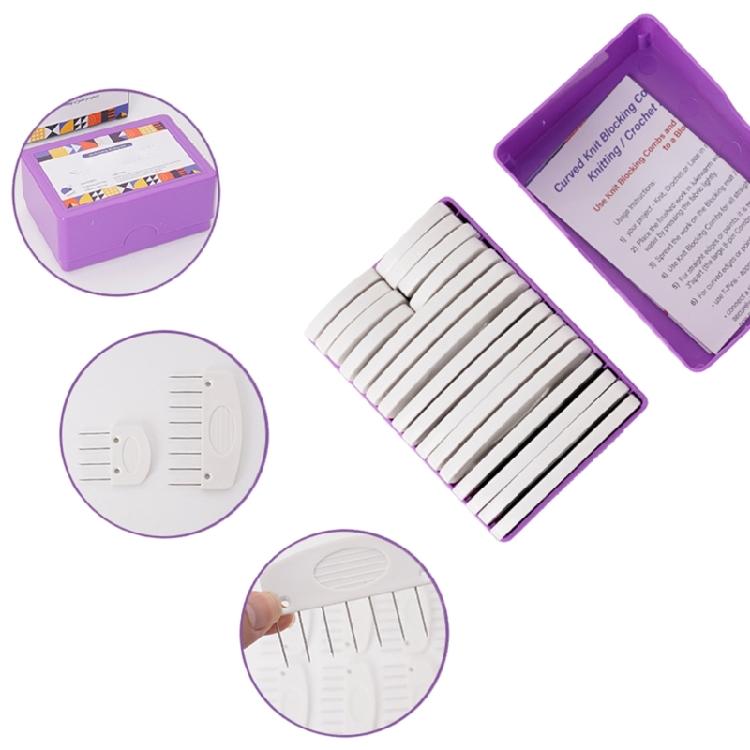Инструмент для блокировки вязания с набором булавок 4-контактный 8-контактный для блокировки вязания шитья вязания крючком рукодельного проекта