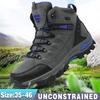 GOFFUN Men Hiking Shoes High Quality Sneakers Autumn Winter Trekking Mountain Waterproof Climbing Athletic Outdoor Sport Shoes Boots