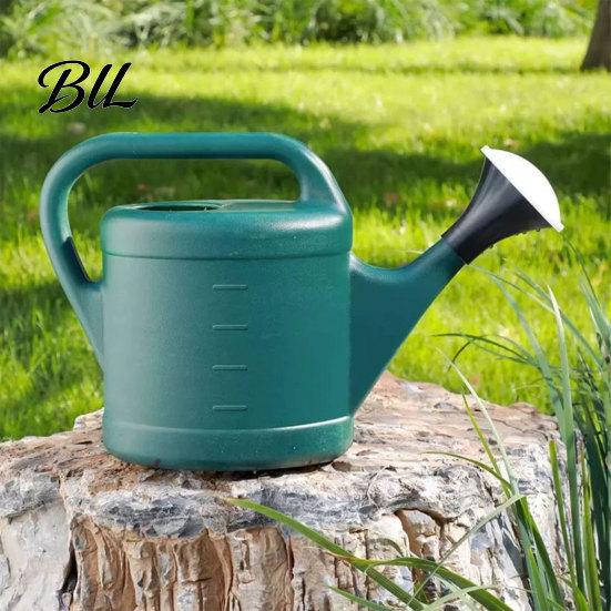Watering Can for Houseplants Long Spout Plastic with Ergonomic Handle 3L Large Capacity 5L Pot Removable Sprinkler Head Indoor Outdoor Gardening