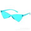 Personality Butterfly Frame Sunglasses Trendy Street-Style Candy-Colored European and American Cross-Border Glasses KJ135