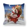45cm Merry Christmas Cushion Cover Festive Home Decor Pillowcase Holiday Ornament