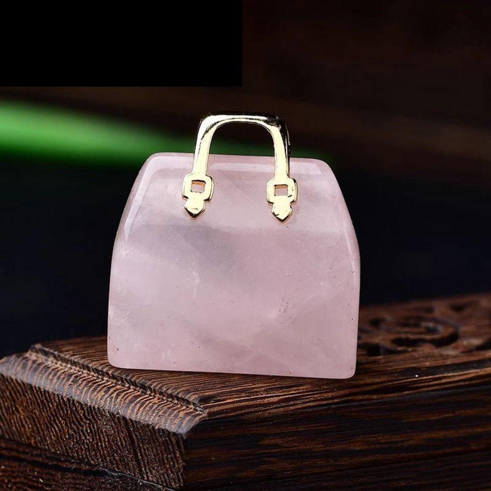 Simple Natural Crystal Stone  Pendant Creative DIY  Necklace Pendant  Street/travel/ Dating