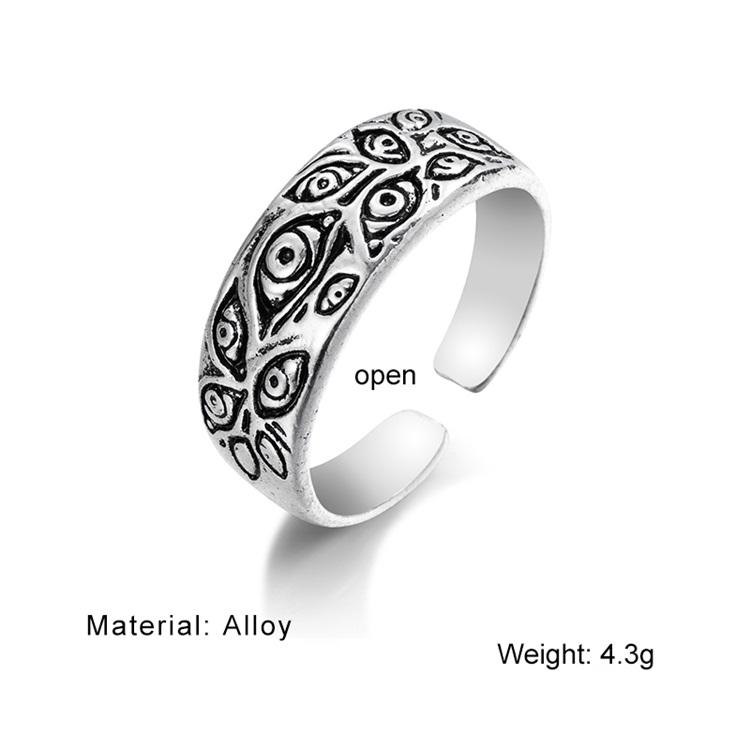 Кольцо в стиле ретро с совой, тотемное кольцо с головой орла, женское