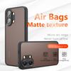 Чехол для Xiaomi Redmi Turbo 5 5 Max, противоударный, матовый, с ощущением кожи, из PC+TPU, защита от отпечатков пальцев, прозрачный чехол