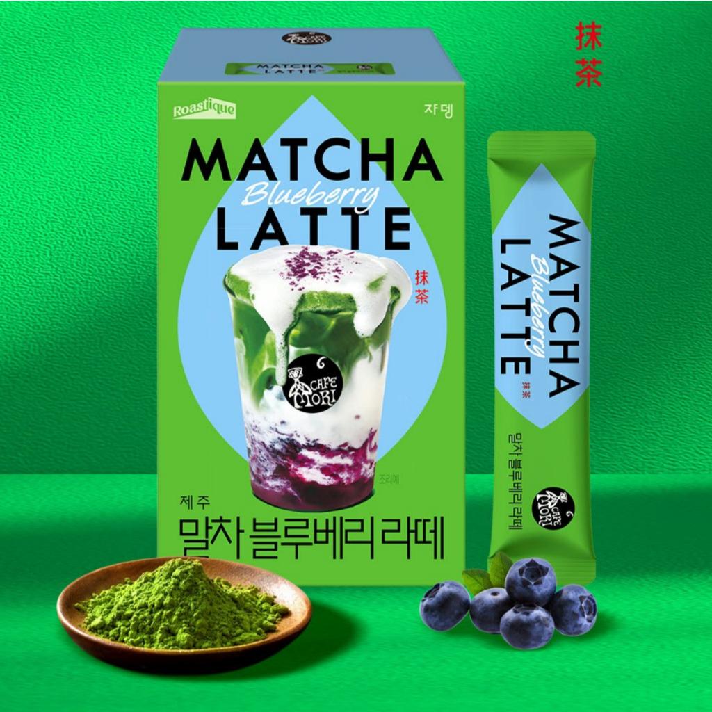 [JARDIN] Кафе Мори Джеджу Латте с матчей 10 стиков Выберите 1 вкус Оригинальный Клубничный Черничный Сливочный Ванильный Арахисовый