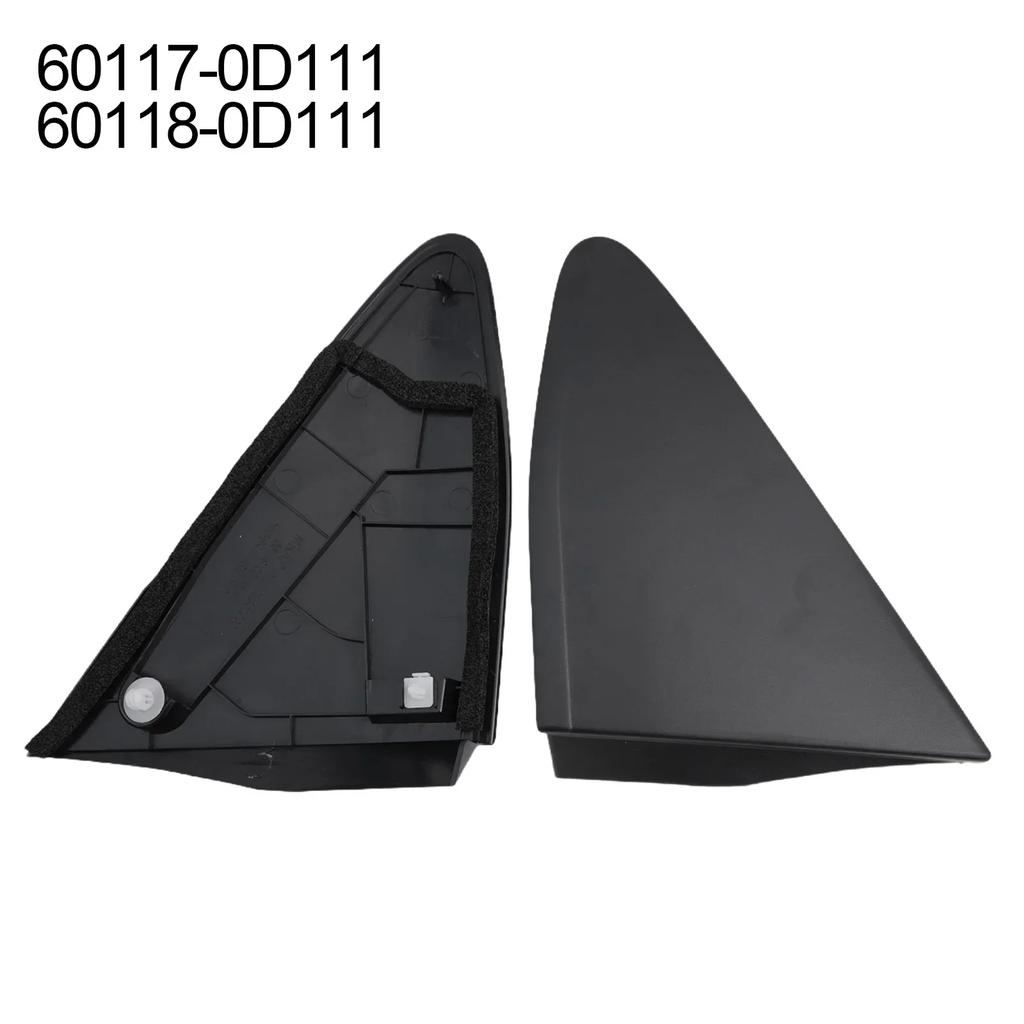 23) Высококачественная отделка треугольной крышки зеркала заднего вида, совместимая с Toyota, Yaris 2012 2014, идеальная замена