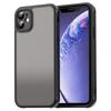 For iPhone 11 Case Drop Proof Airbags Frosted Translucent PC+TPU Phone Back Cover