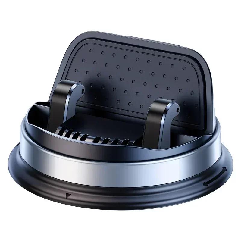 1 шт. Держатель для телефона на приборную панель автомобиля, вращающийся на 360°, подставка для телефона, универсальный автомобильный кронштейн, аксессуары для интерьера, держатель для поддержки телефона