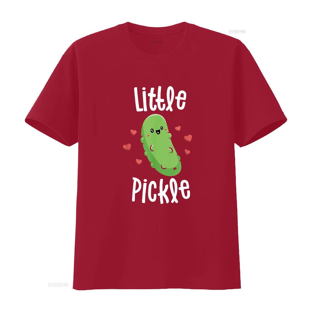 Little Pickle Funny T Shirt For Girls Vegan Women s Fashion Top with Unique Print vintage Washed Unisex streetwear Breathable