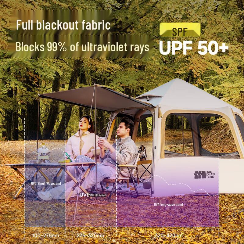 Explorer Hexagonal Automatic Inflatable Camping Tent