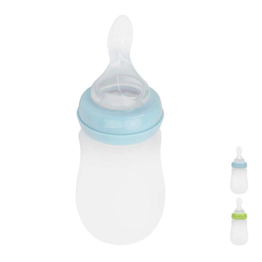 240ml Drinking Aids Feeding Cup Drink Water Soup Porridge Squeeze Controlled Feeding Bottle